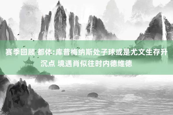 赛季回顾 都体:库普梅纳斯处子球或是尤文生存升沉点 境遇肖似往时内德维德