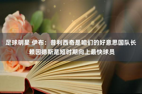 足球明星 伊布：普利西奇是咱们的好意思国队长 赖因德斯是短时期向上最快球员